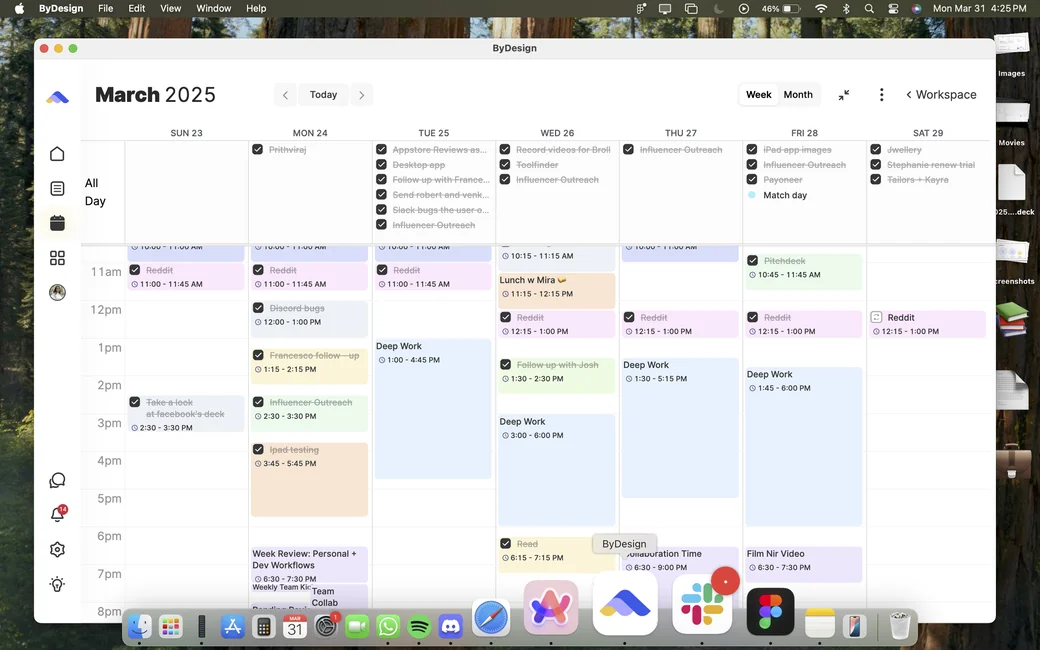 ByDesign desktop app